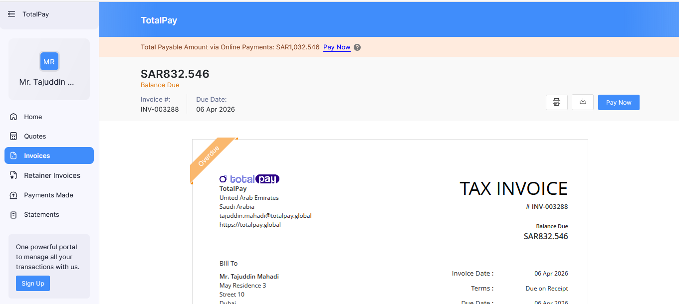 Pay Online